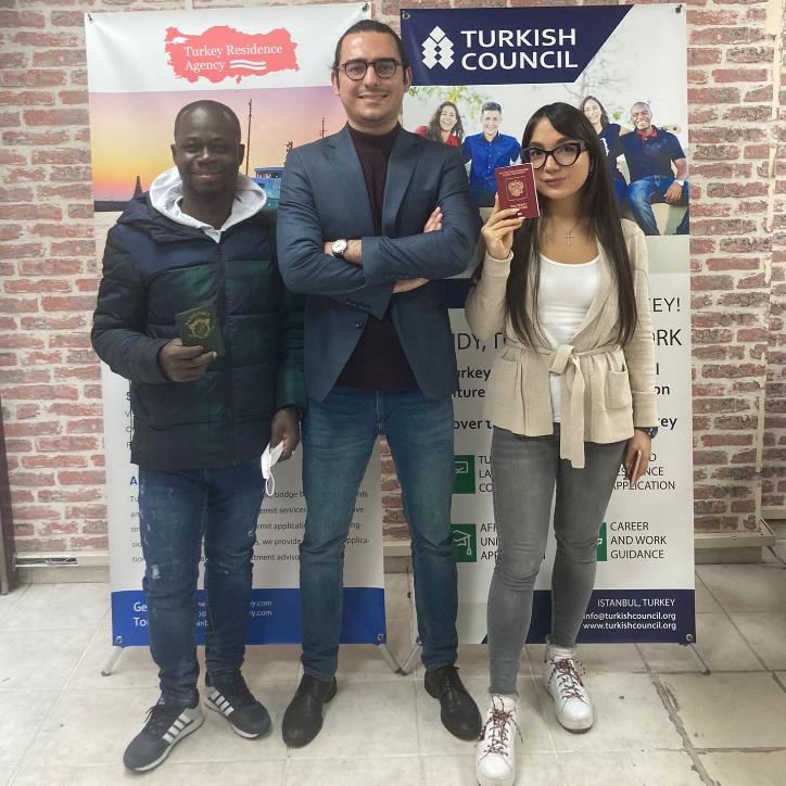 Turkish residence card for foreigners